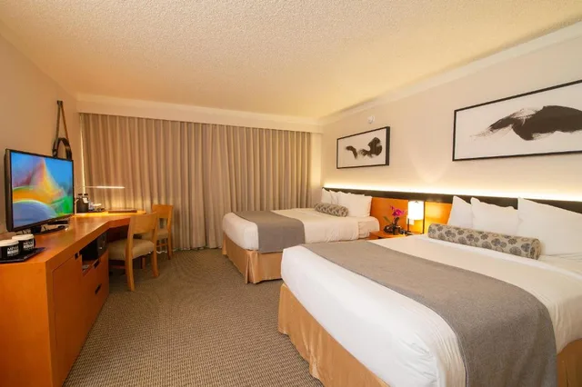 غرفة بسريرين مزدوجين، Miyako Hotel Los Angeles 1/5