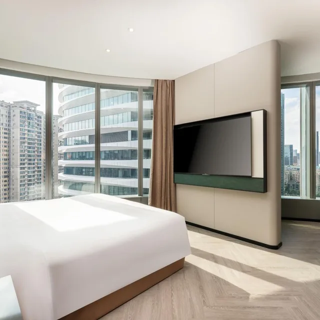 جناح بسرير كينج بغرفتي نوم، Holiday Inn Guangzhou Zhujiang New Town By Ihg 3/7
