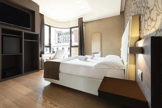 غرفة سوبيريور بسرير مزدوج، Mokinba Hotel Baviera 4/8