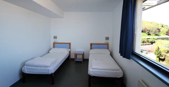 غرفة بسرير مزدوج بحمام مشترك، Bilbao Aterpetxea Hostel 1/2