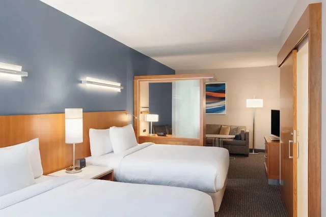 suite, multiple beds، Springhill Suites Houston Northwest 1/3