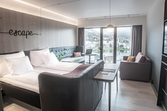غرفة كبيرة بشرفة، Hotel Norge By Scandic 2/4