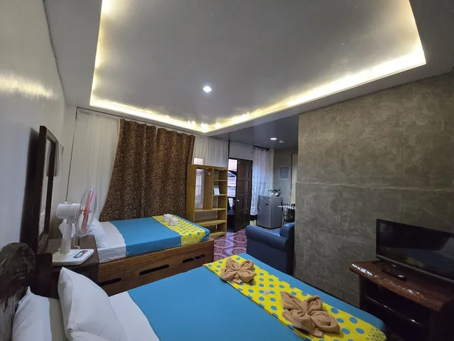 غرفة سوبيريور رباعية بسريرين مزدوجين بإطلالة على البحر بشرفة، Islandfront Cottages 3/10