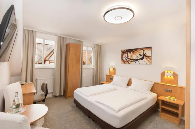 غرفة قياسية بسرير كينج، Hotel Goldenes Lamm 3/9