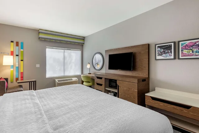 غرفة بسرير مزدوج، Hampton Inn Ft Collins 2/4