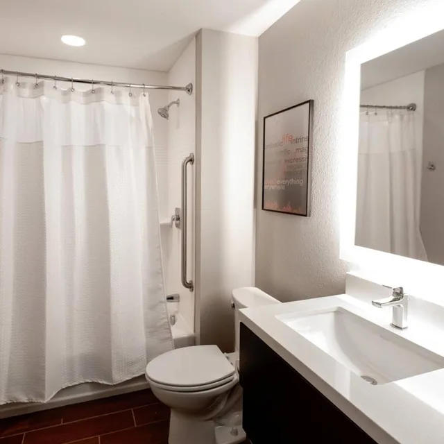 جناح بسرير كوين بغرفة نوم واحدة مع أريكة بحوض استحمام لذوي الإعاقة، Towneplace Suites By Marriott Louisville Airport 6/6