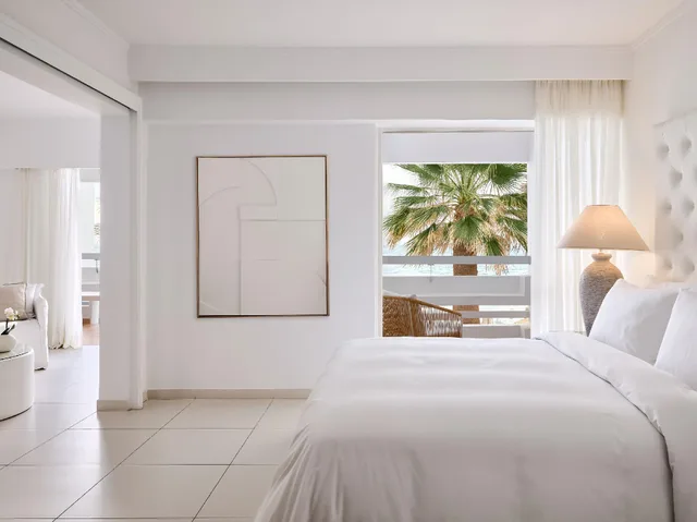 غرفة عائلية بإطلالة على البحر، Grecotel LUXME White 1/1