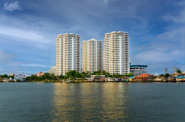 غرفة سوبيريور بسرير مزدوج وسريرين منفصلين بغرفتي نوم، Riverine Place Hotel & Residence 1/1
