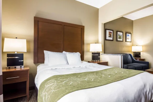 جناح بسرير كوين لذوي الإعاقة، Comfort Suites Sioux Falls Mall District SD 1/7