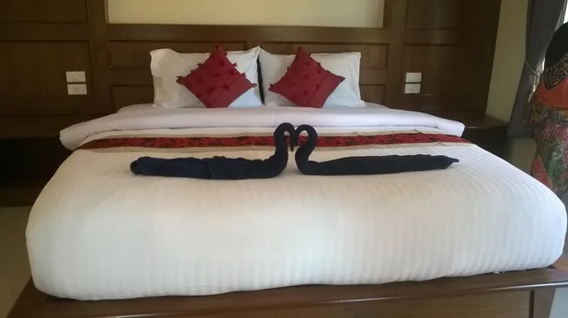 غرفة ديلوكس بسرير مزدوج، Tamarind Twin Resort 6/9