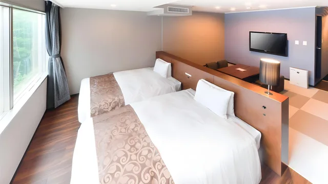 Semi Room, Family, Semi Double Bed, Mountain View، Hotel Epinard Nasu 1/1