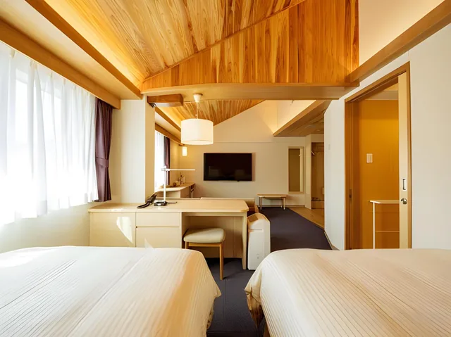 Type B, Deluxe, Twin Beds، Kurashiki Ivy Square 1/1