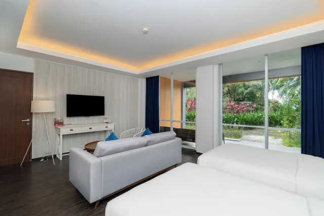 غرفة غراند ديلوكس بسريرين منفصلين، Swiss Belresort Belitung 2/6