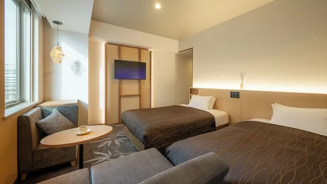 Renovated, Superior, Twin Beds، Sendai Washington Hotel 3/6