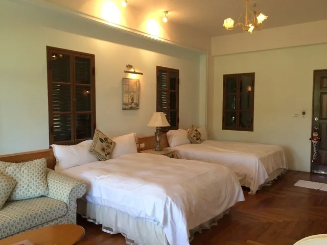 Deluxe, Quadruple, 2 Double Beds, Garden View, Courtyard Area، Tuscany Resort 1/2