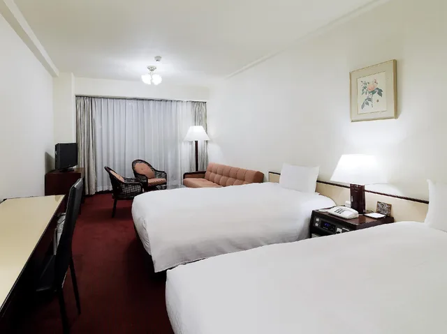 غرفة غربية بسريرين منفصلين، Resorpia Kumihama 2/2