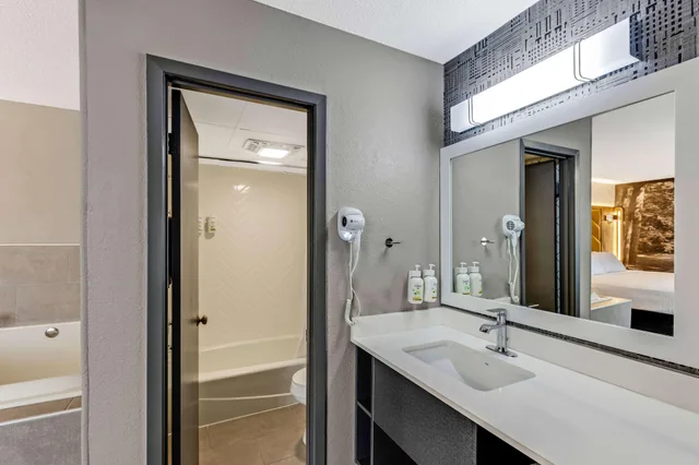 غرفة ديلوكس بسريرين مزدوجين، The Wander Hotel, a Ramada by Wyndham 7/8