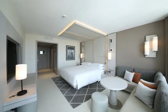 غرفة بريميوم بسرير كينج بإطلالة على المدينة، Rabat Marriott 10/10