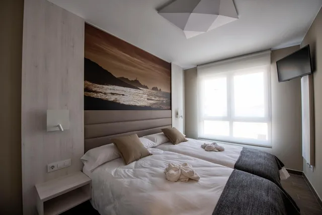 شقة بإطلالة على البحر بغرفة نوم واحدة، Apartamentos Vida Mar de Laxe 3/10