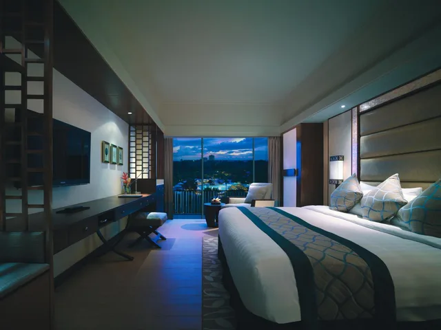 Deluxe, Double Bed, Sea View, Main Wing، Shangri-La Mactan, Cebu 2/6