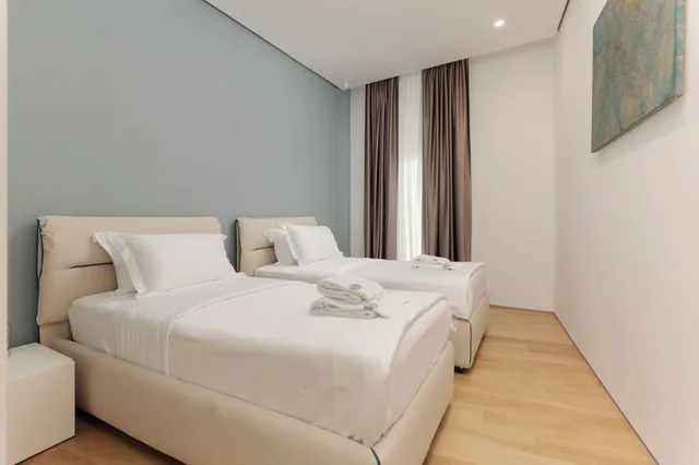 شقة بسرير كينج وسريرين كوين بـ3 غرف نوم بإطلالة جزئية على البحر مع أريكة، Dukley Hotel Resort 6/10