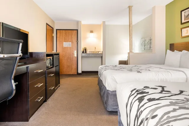 غرفة قياسية بسرير كوين، Sleep Inn & Suites Columbus South 4/6