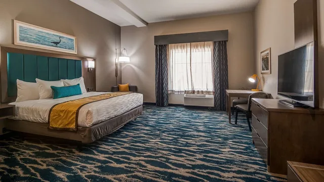 غرفة قياسية بسرير كينج بمطبخ صغير لذوي الإعاقة، Executive Residency By Best Western Corpus Christi 2/10