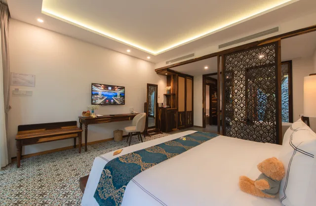 بنغل بسرير كينج بإطلالة على الحديقة، Alibu Resort 5/7
