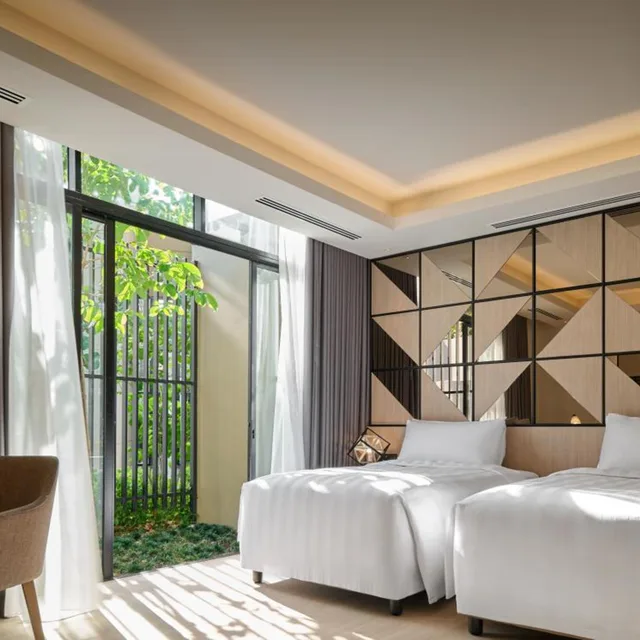 فيلا بسرير فردي بإطلالة على البحر بغرفتي نوم، PARKROYAL Langkawi Resort 2/4