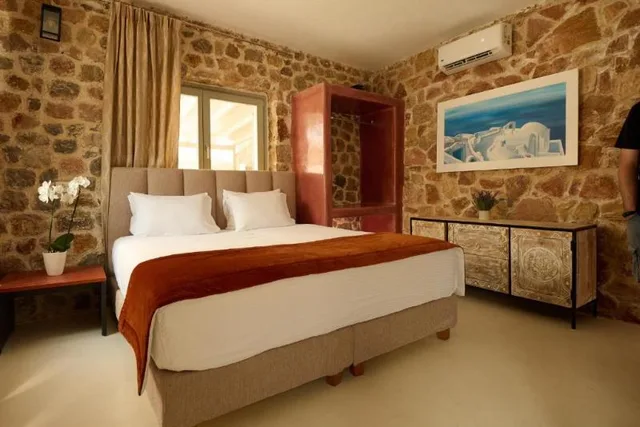 جناح بسرير كينج بغرفة نوم واحدة، Desiterra Santorini 1/1