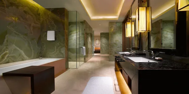 غرفة كلوب بسريرين منفصلين بإطلالة على الحديقة، Hyatt Regency Guiyang 3/4