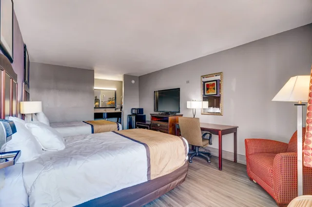 غرفة بسريرين مزدوجين، BUDGET INN ELLIJAY 2/5