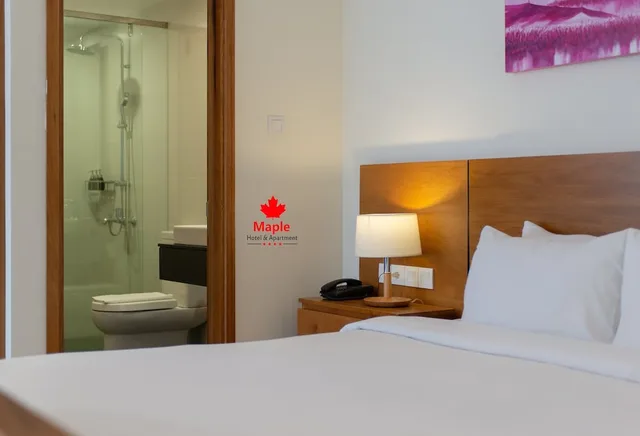 استوديو بسرير كوين بإطلالة على المدينة، Maple Hotel Apartment 5/6