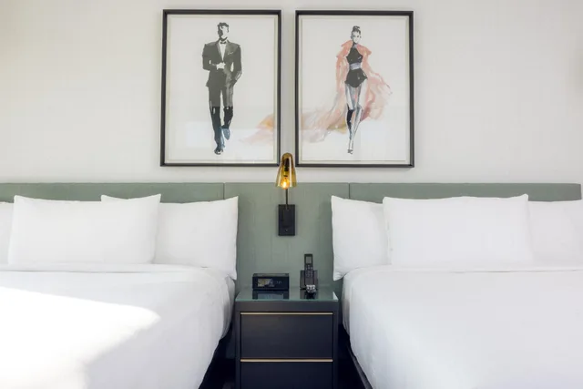 Hollywood, Double Bed، The Godfrey Hotel Hollywood 2/3