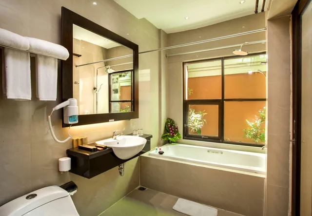 غرفة ديلوكس بسرير مزدوج، Best Western Kuta Villa 3/3