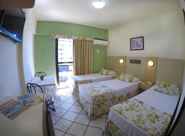 غرفة سوبيريور ثلاثية، Yak Beach Hotel Ponta Negra 1/2