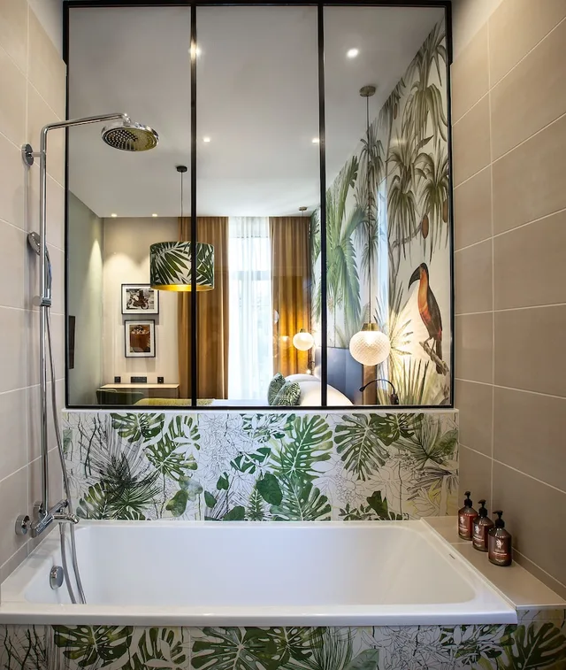 غرفة سوبيريور بسرير كوين بشرفة، Hotel Verlaine Cannes 8/10