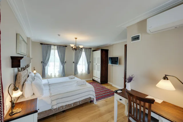 غرفة ديلوكس بسرير مزدوج أو سريرين منفصلين بإطلالة على المدينة، Akanthus Hotel Ephesus 5/10