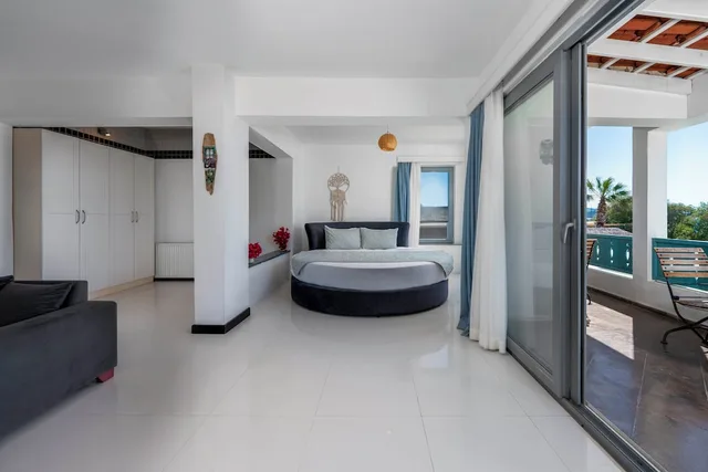 جناح استوديو فاخر مع أريكة، Kefi Beach And Suites 3/7