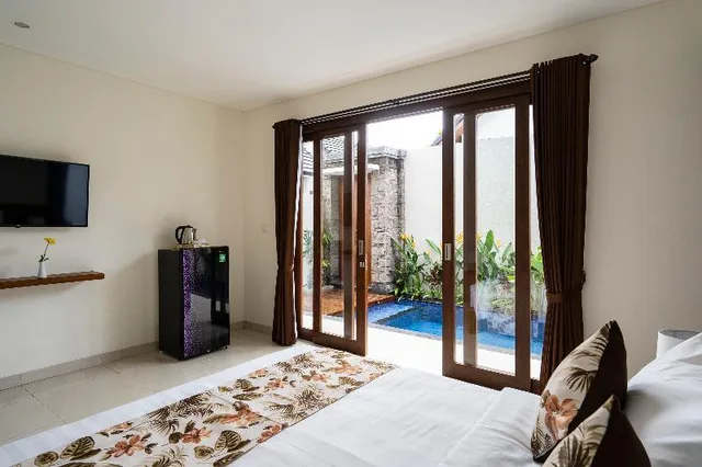 فيلا بسرير كينج بغرفتي نوم بمسبح خاص، The Calna Villa Bali 2/2