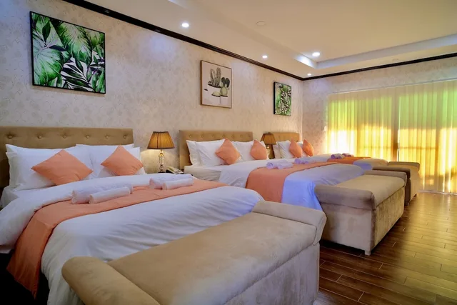 غرفة عائلية بسريرين كوين، Luisita Central Park Hotel 2/4