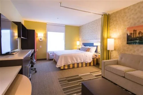 استوديو بسرير كينج بحوض استحمام لذوي الإعاقة، Home2 Suites by Hilton Atlanta Newnan 1/1