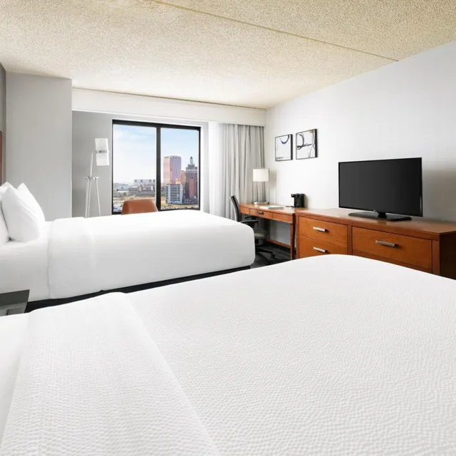 غرفة بسريرين مزدوجين، Courtyard by Marriott Atlantic City Beach Block 12/17