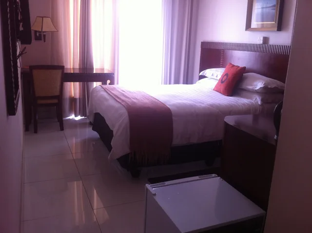 غرفة قياسية بسرير مزدوج بإطلالة على الحديقة، Hotel Labama 3/6