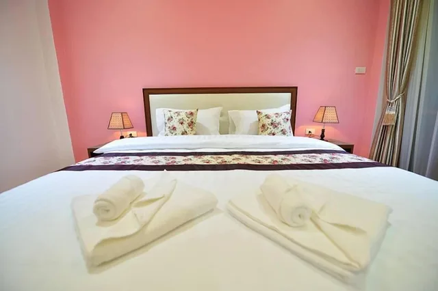 غرفة ديلوكس بسرير مزدوج بإطلالة على الجبل، Dusit Phuphaya Resort 7/7