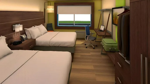 Suite, 2 Queen Beds, Holiday Inn Express And Suites Plano East 7/10