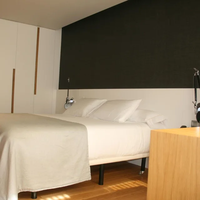 غرفة بسرير مزدوج أو سريرين منفصلين، Hotel U Viveiro 6/10