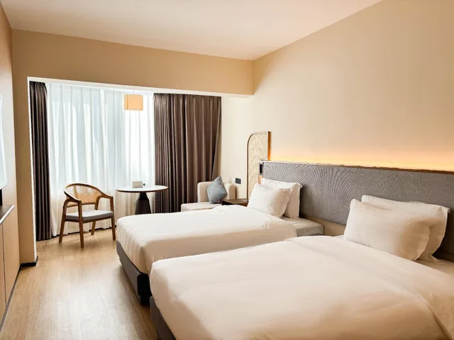 New Deluxe, Twin Beds، Shanshui Trends Hotel North Huaqiang 2/2