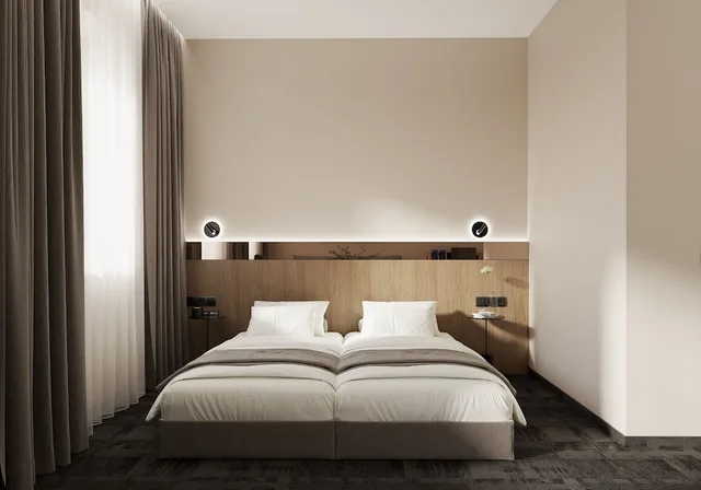 Room, Double Bed, City Hotels Algirdas 2/4