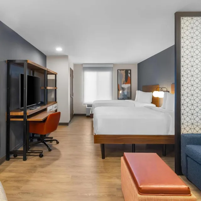 غرفة رباعية بسريرين كوين، Everhome Suites Clarksville Ft. Campbell Area 7/10